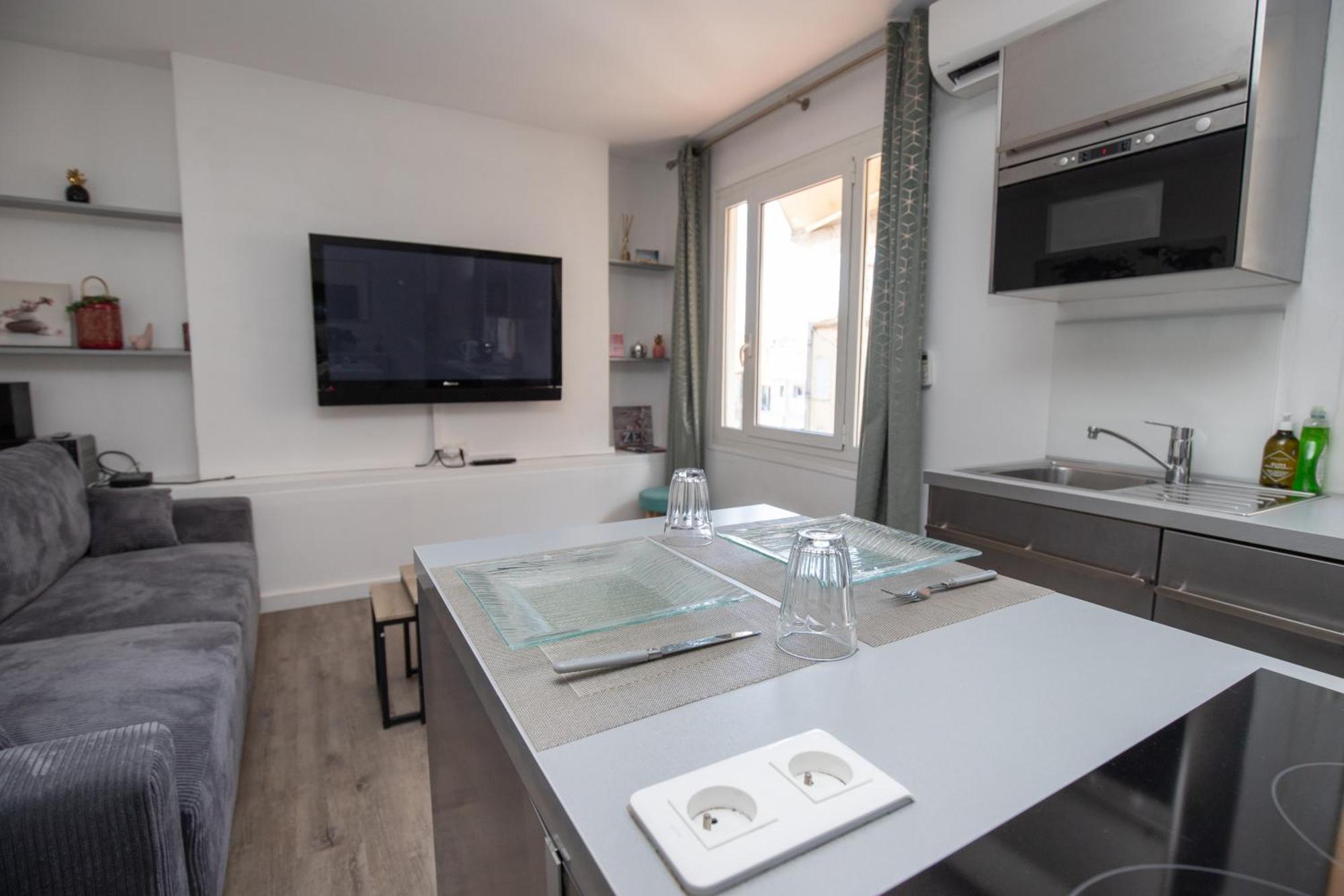 Croisette Escape - Wifi - Clim - Hypercentre Apartment Cannes Bagian luar foto